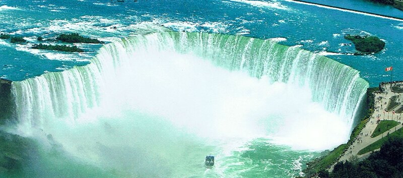 Niagara Falls from above