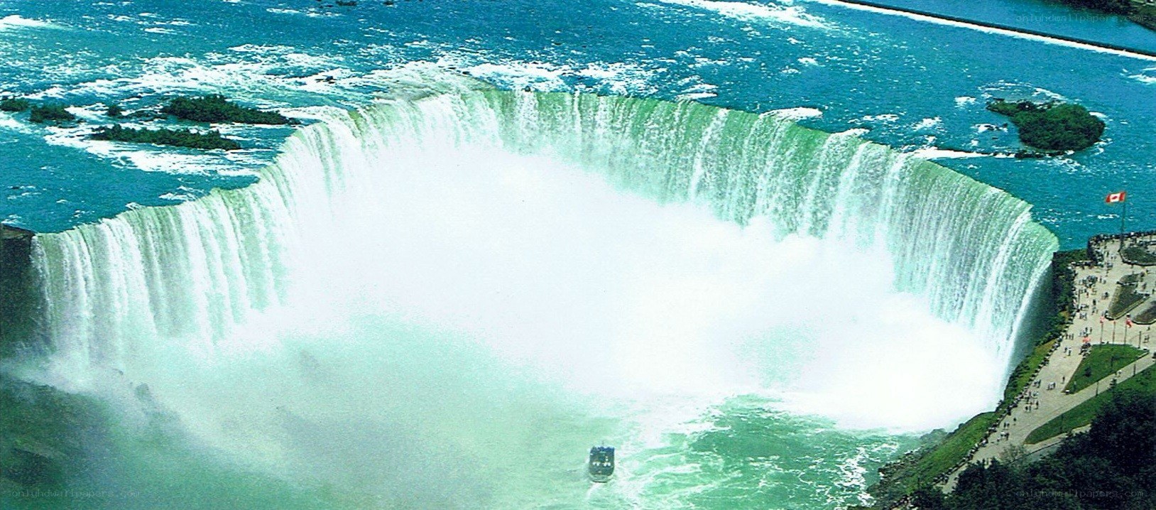 Niagara Falls from above