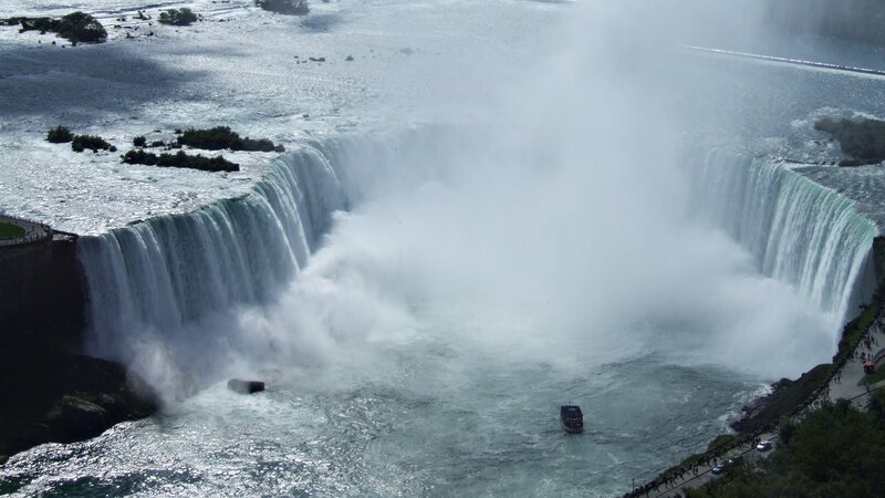 Niagara Falls from above