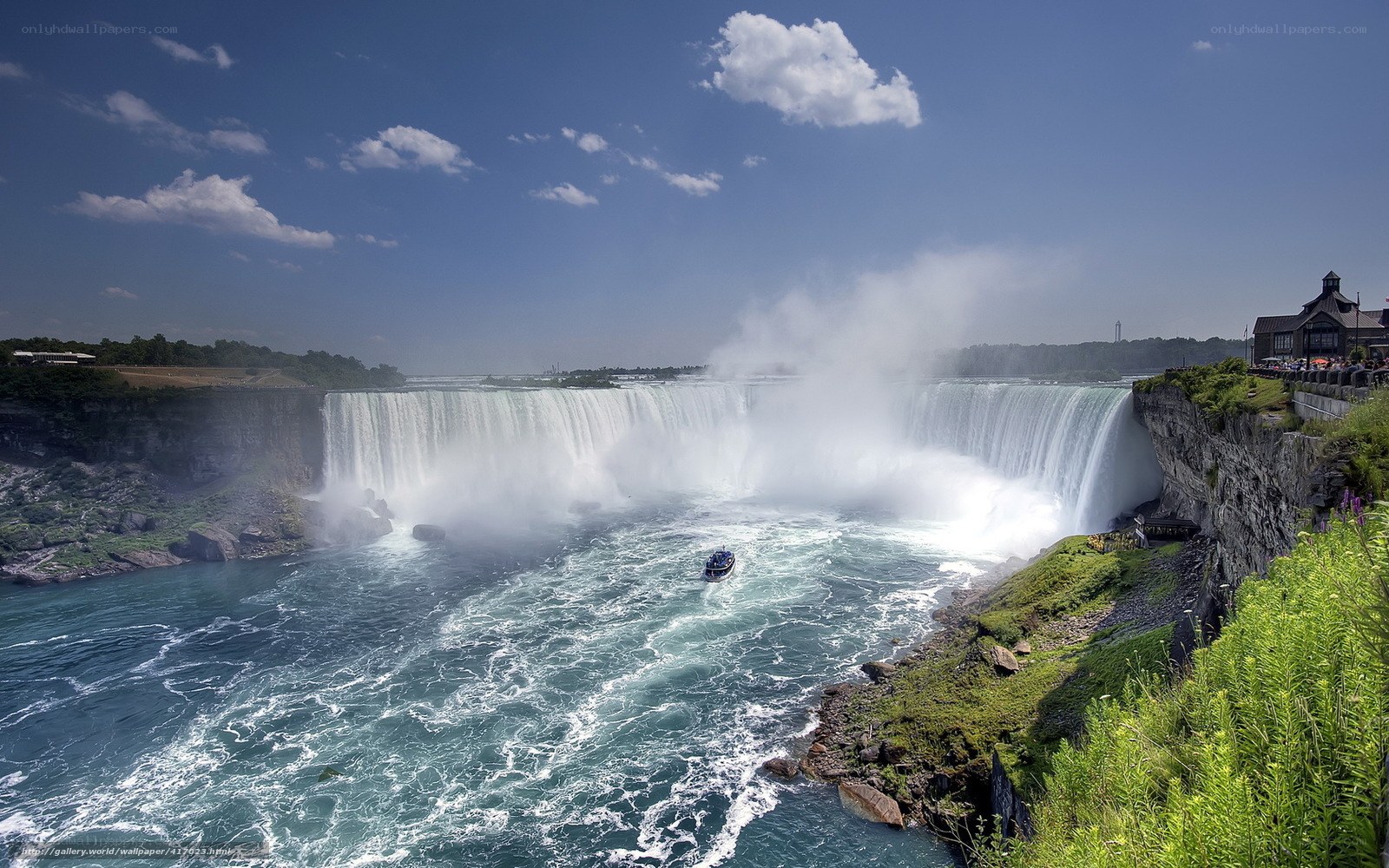 Niagara Falls from the American side