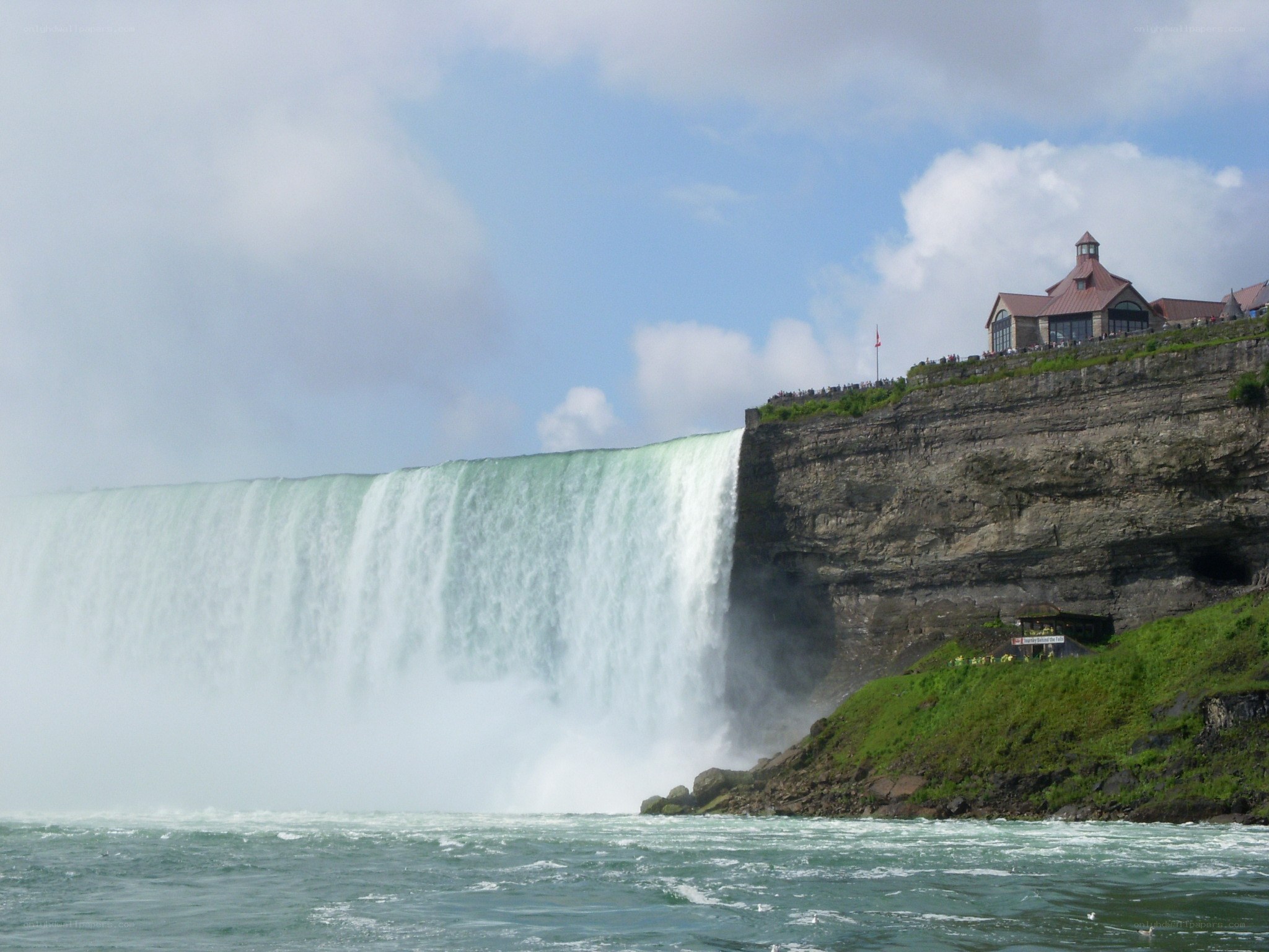 Niagara Falls from the river