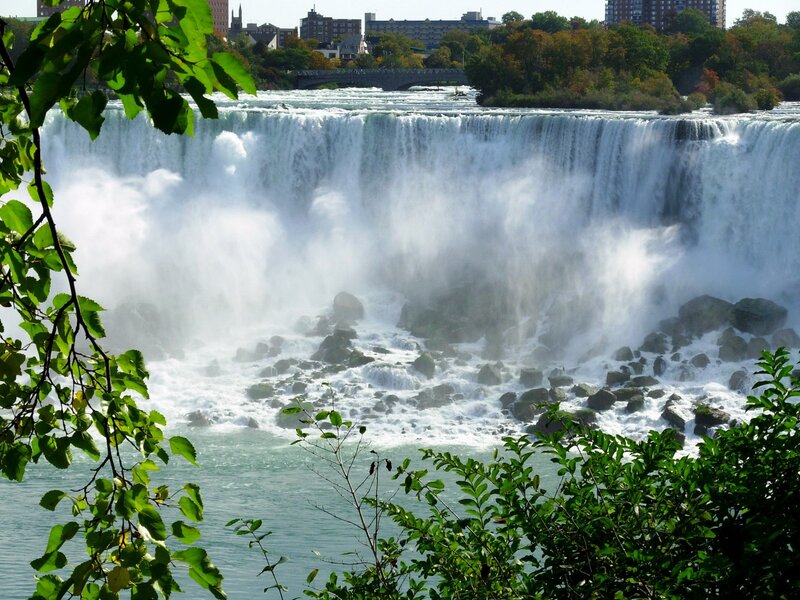 Niagara Falls in autumn