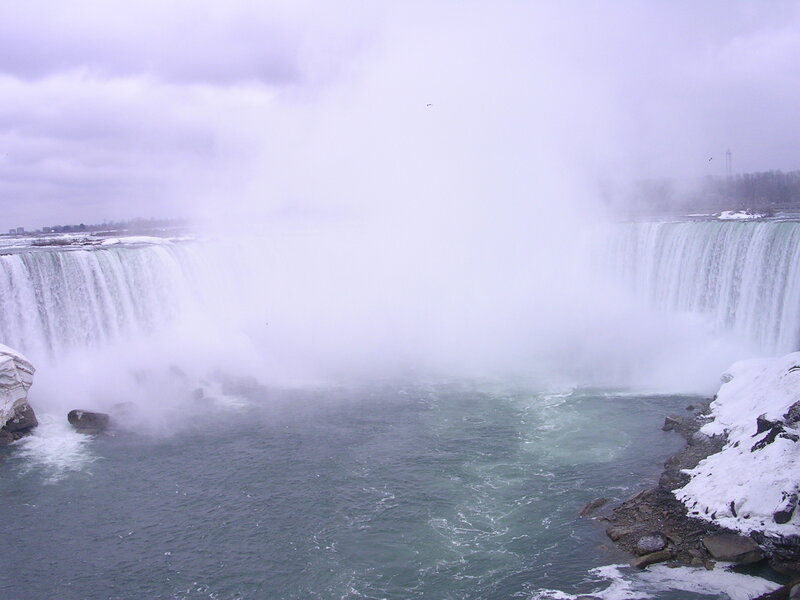 Niagara Falls in winter