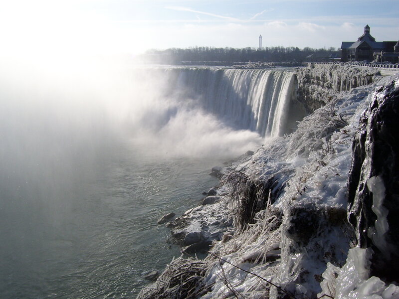 Niagara Falls in winter