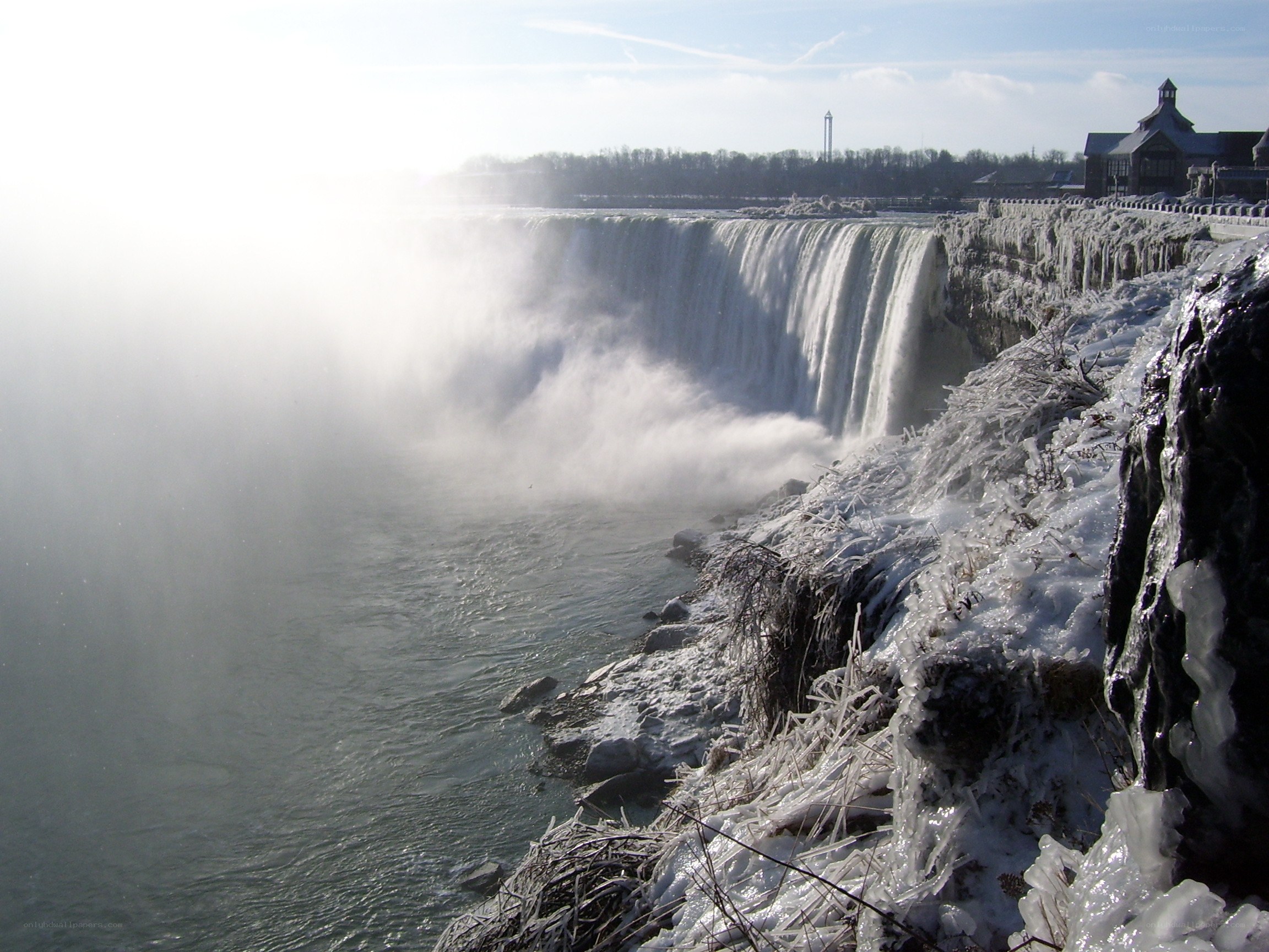 Niagara Falls in winter