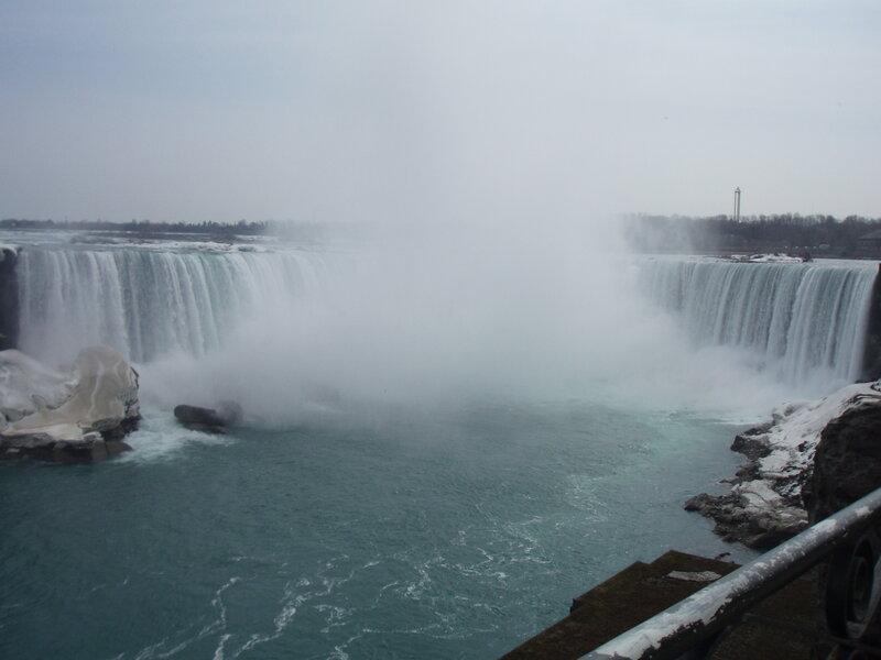 Niagara Falls in winter