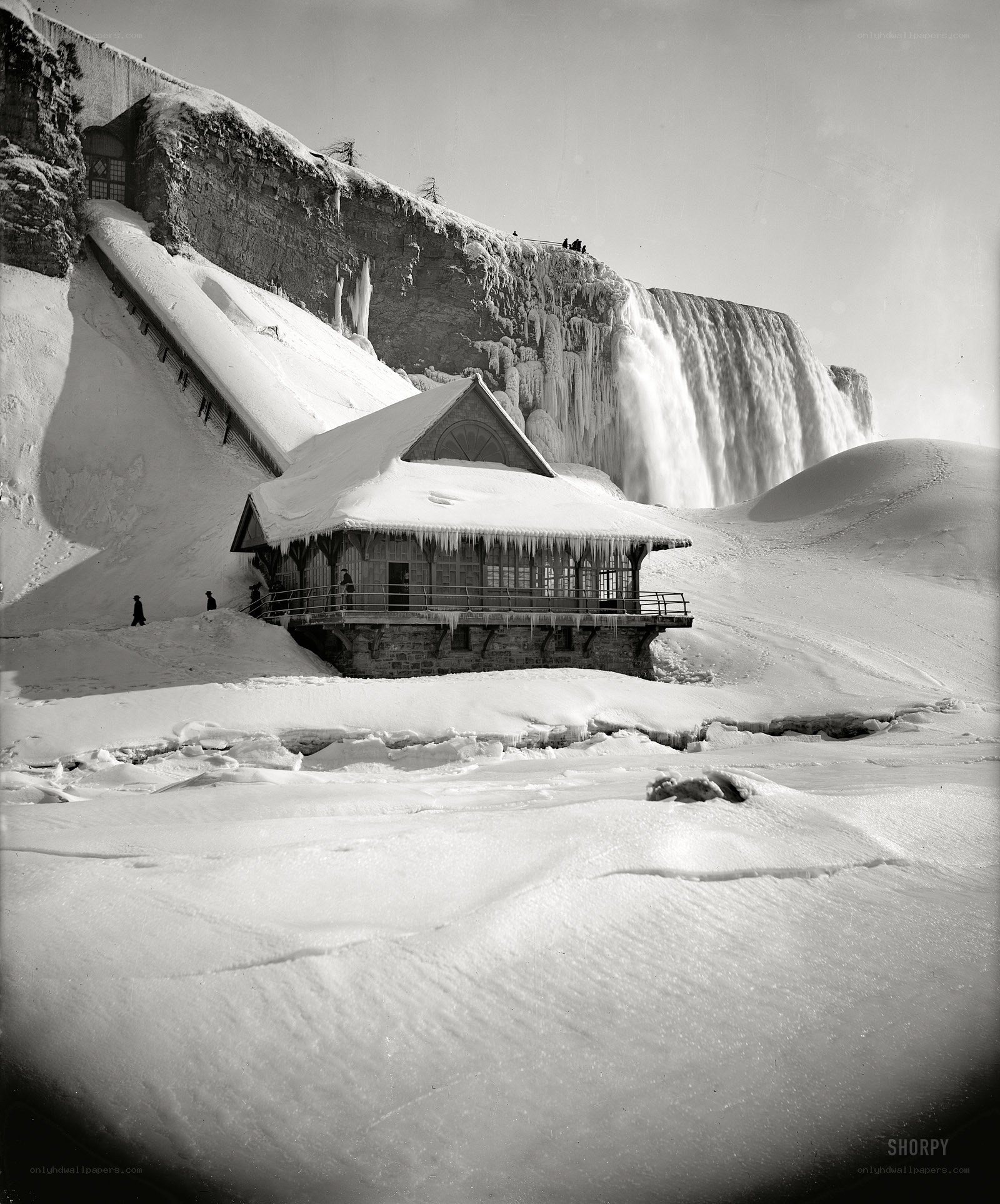 Niagara Falls in winter