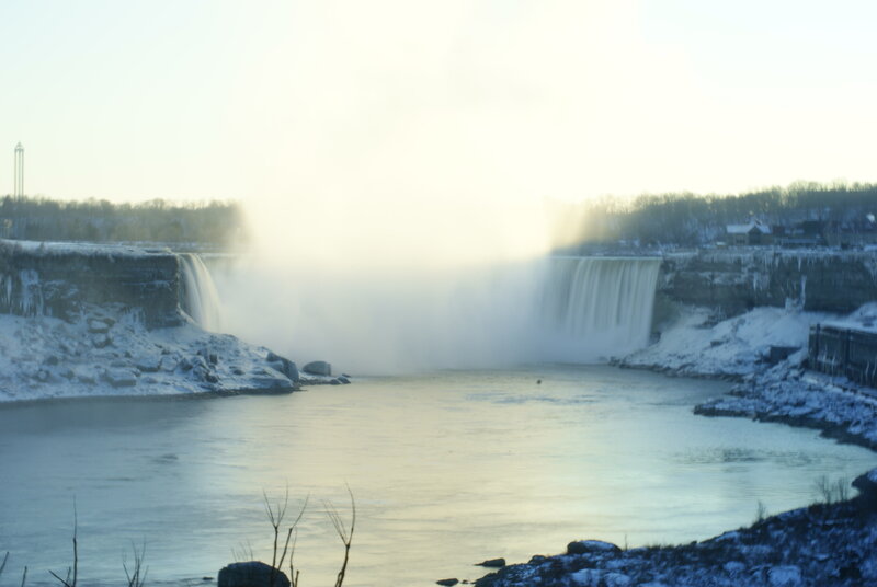 Niagara Falls in winter
