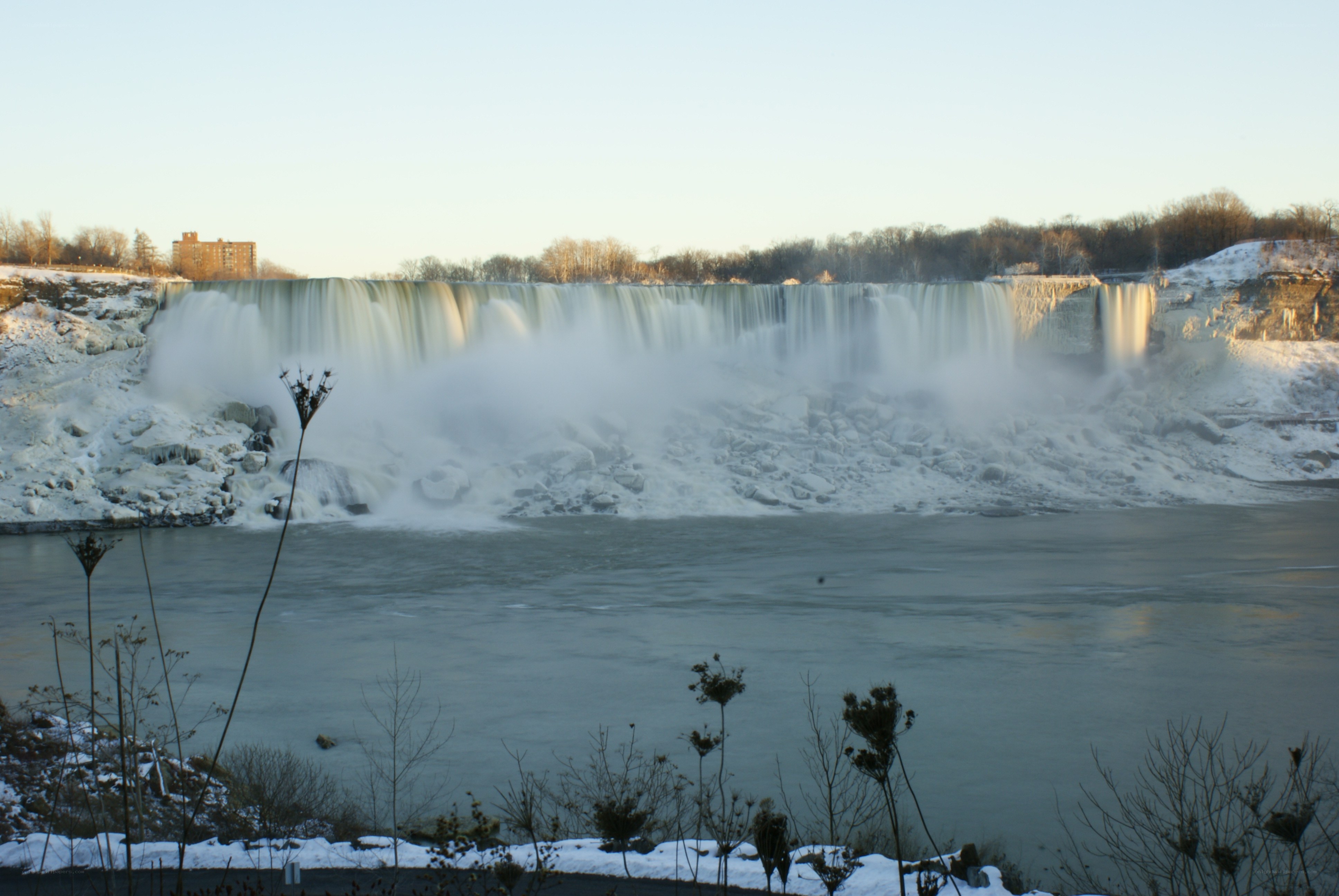 Niagara Falls in winter