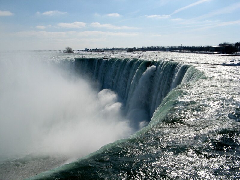 Niagara Falls in winter
