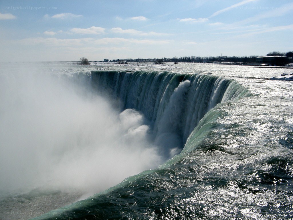 Niagara Falls in winter