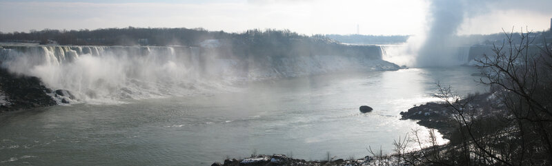 Niagara Falls in winter