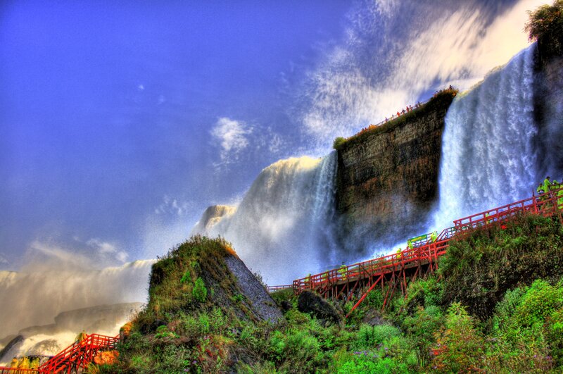 Niagara Falls viewing area