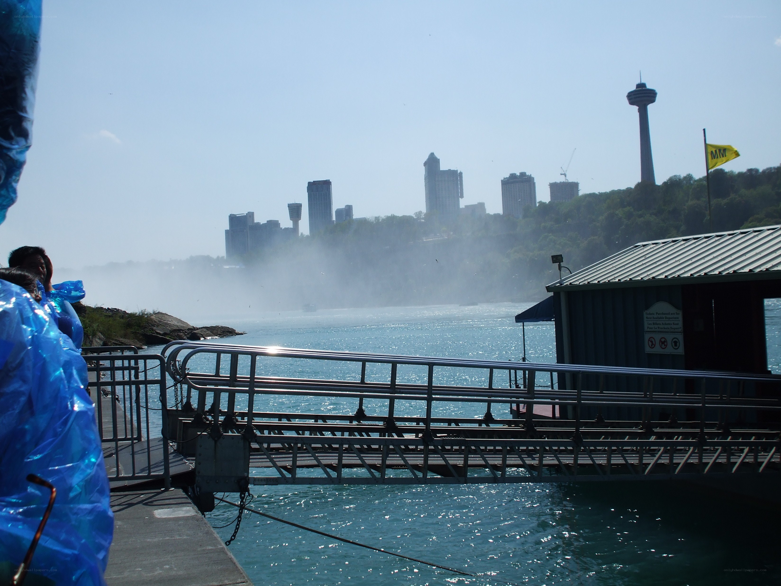 Niagara Falls viewing area