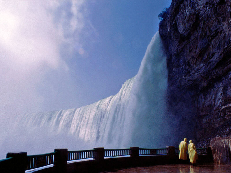 Niagara Falls viewing area