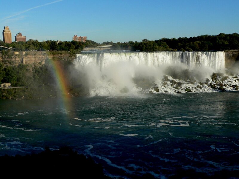 Niagara Falls Waterfall — Blue, Dramatic