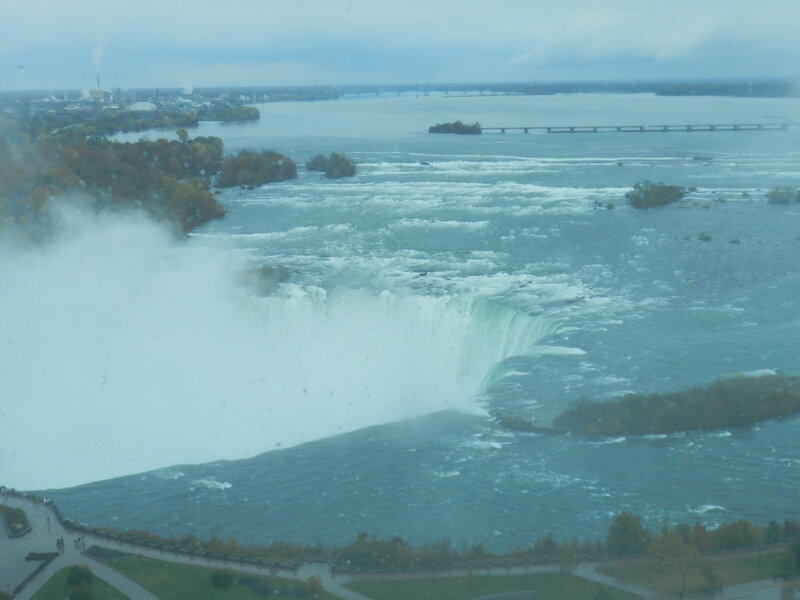 Niagara Falls Waterfall — Blue, Misty