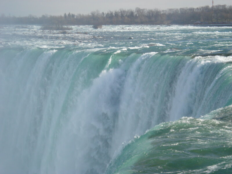 Niagara Falls Waterfall — Blue, Powerful