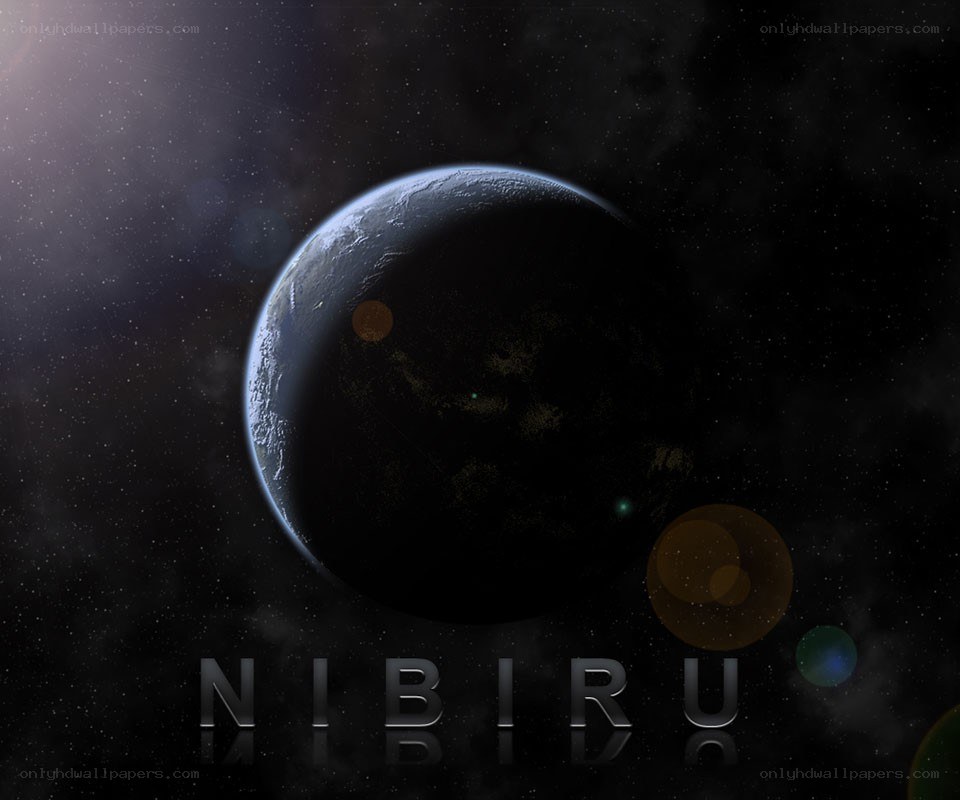 Nibiru planet in space