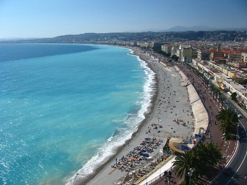Nice beach and promenade