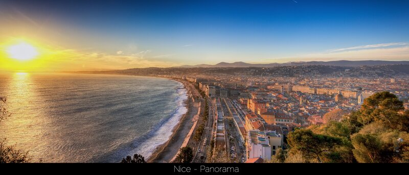 Nice Panorama at Sunset