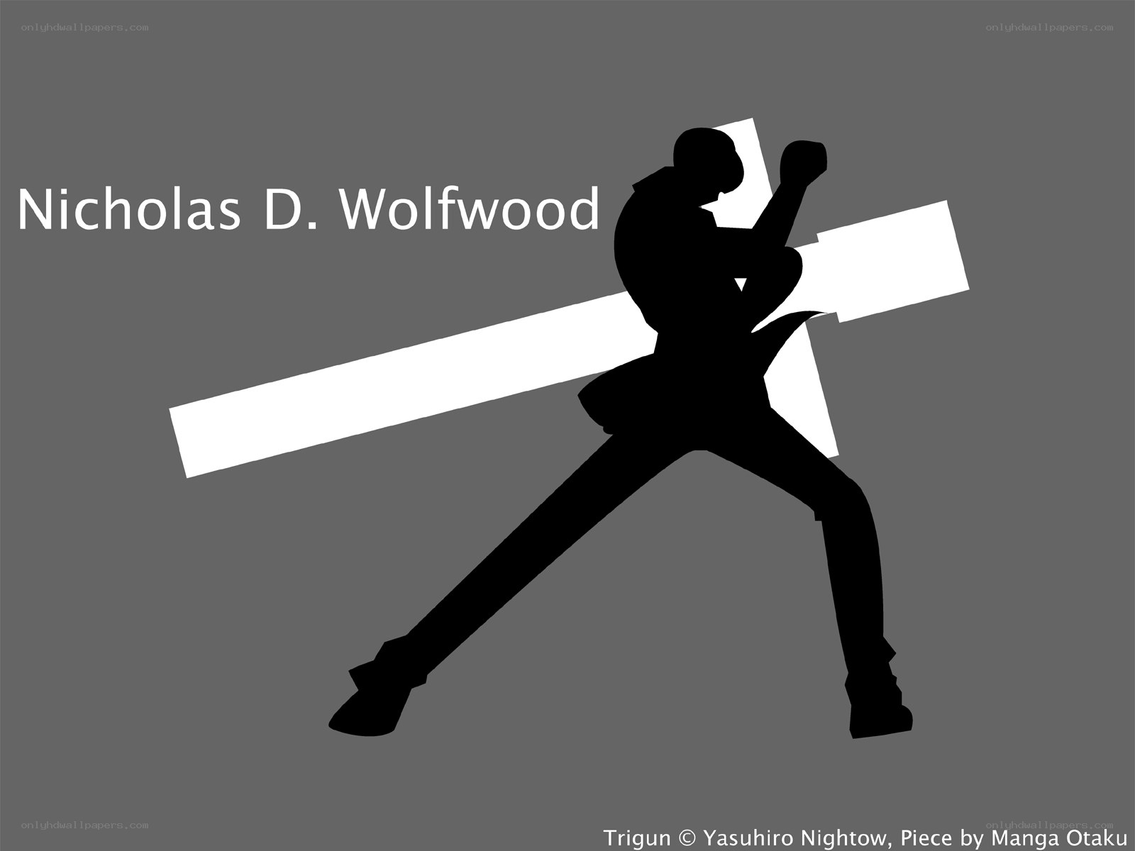 Nicholas D. Wolfwood silhouette