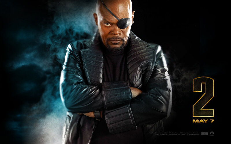 Nick Fury from Iron Man 2