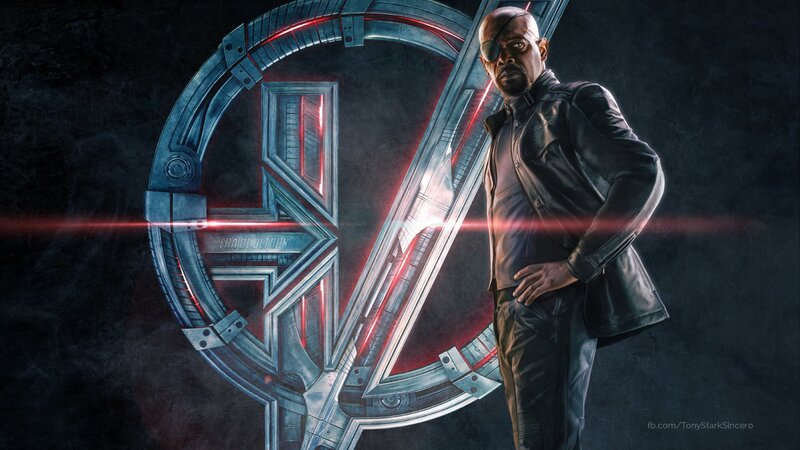Nick Fury Standing
