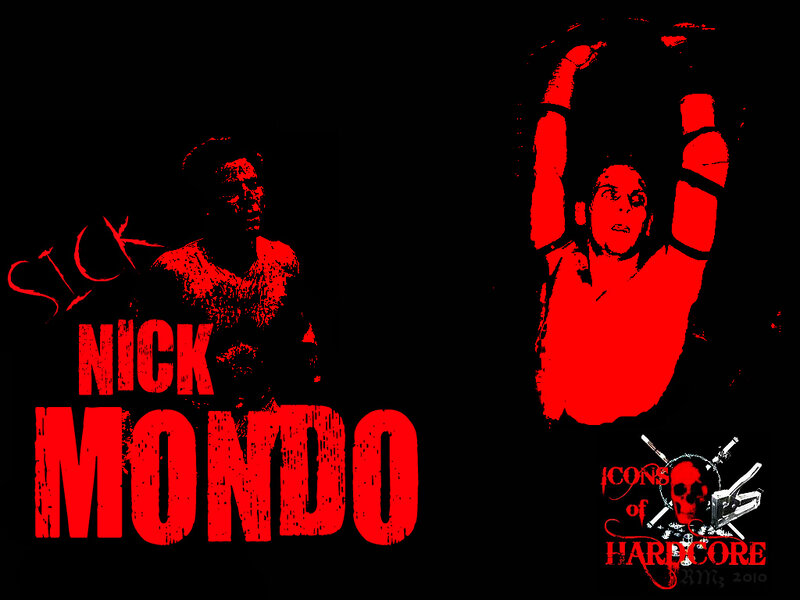 Nick Mondo wrestling art