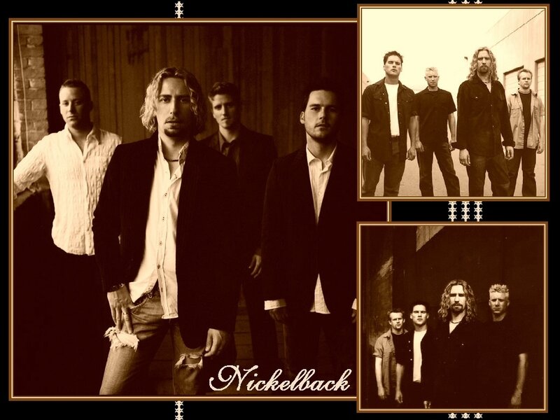 Nickelback band collage