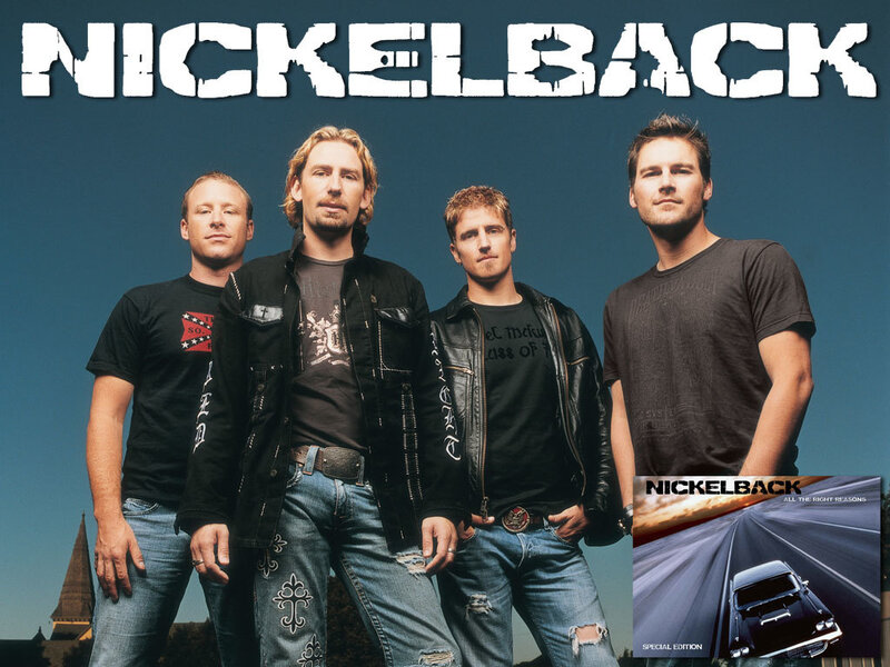 Nickelback Band Members — Blue