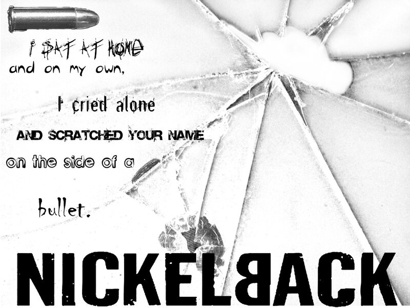 Nickelback song lyrics image