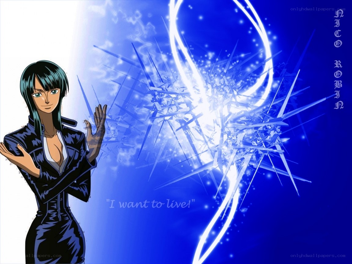 Nico Robin anime art