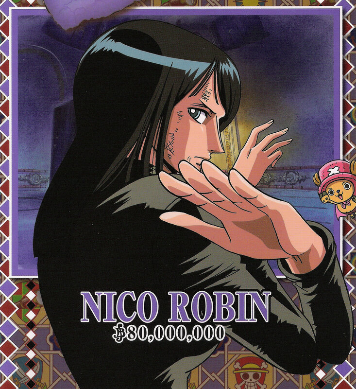 Nico Robin bounty poster