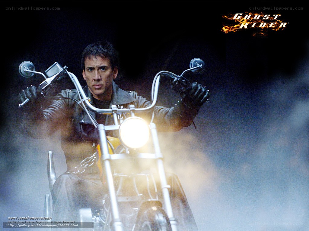 Nicolas Cage as Ghost Rider