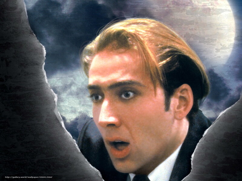 Nicolas Cage in dramatic pose
