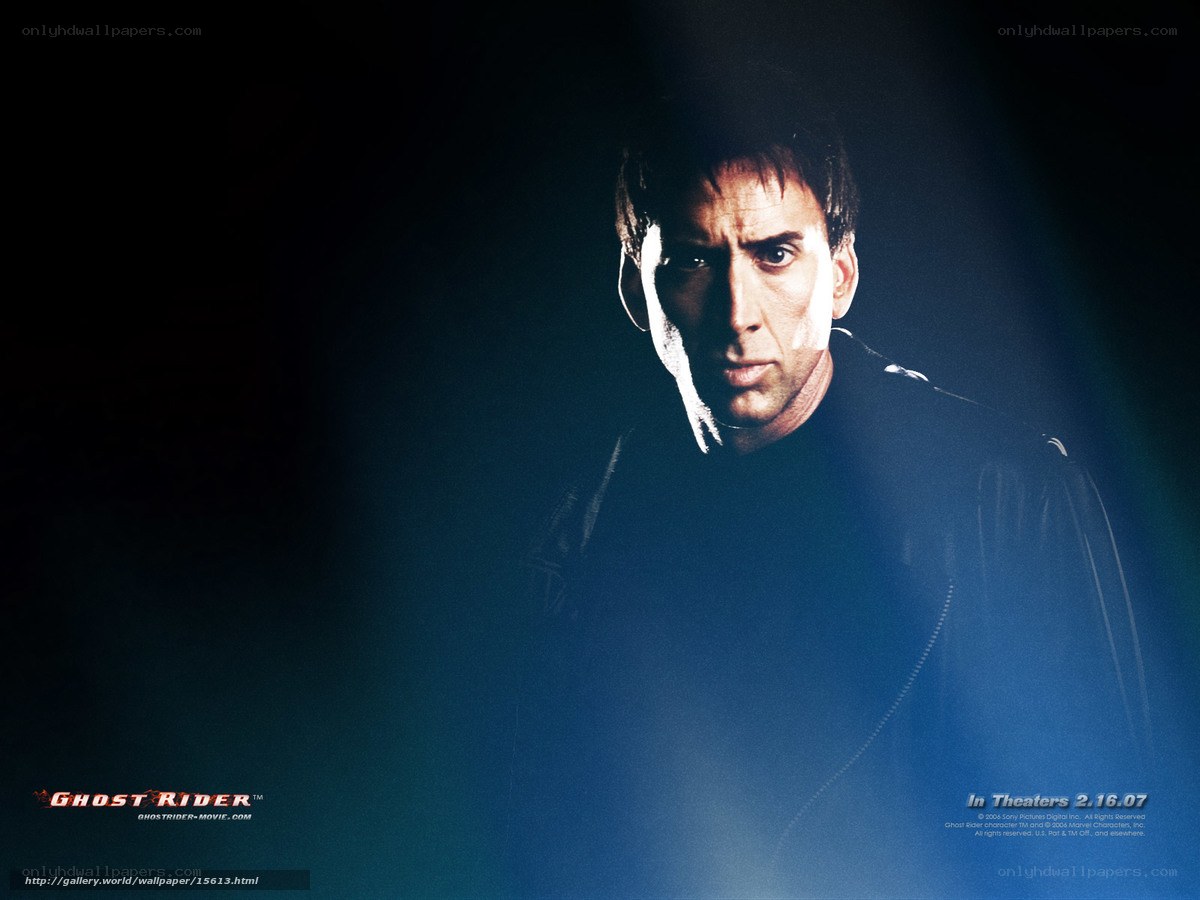 Nicolas Cage in Ghost Rider