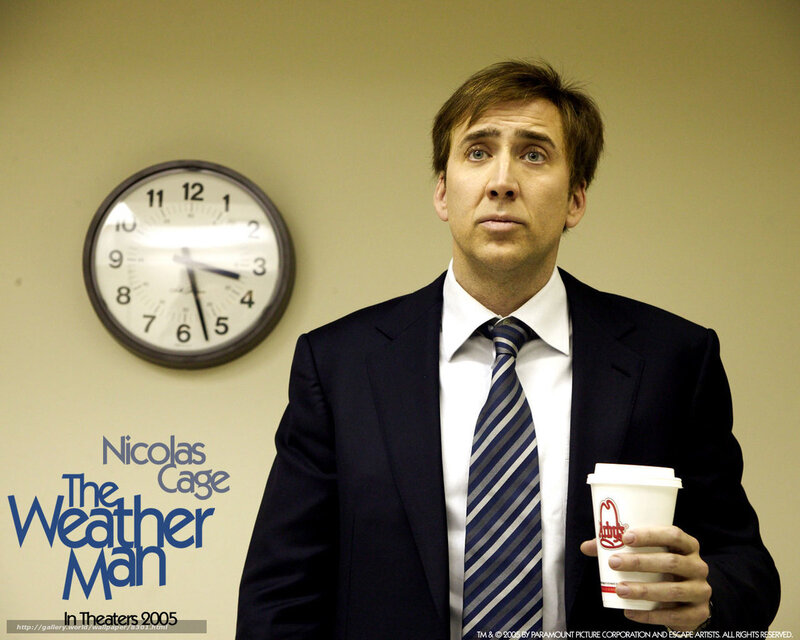 Nicolas Cage in The Weather Man