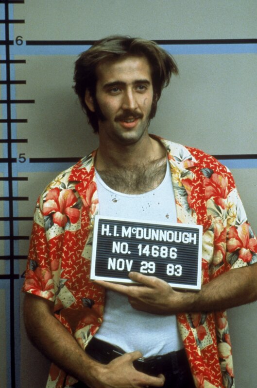 Nicolas Cage mugshot