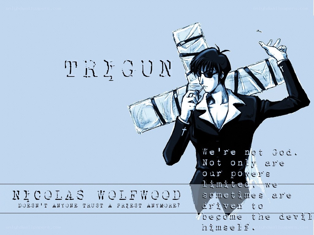 Nicolas Wolfwood character art