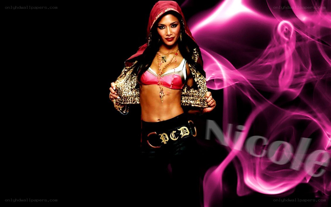 Nicole in leopard jacket