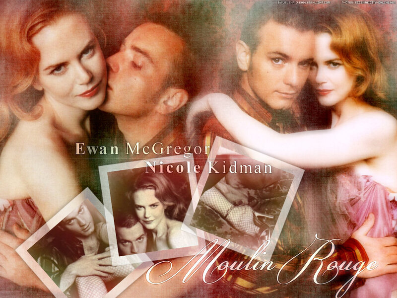 Nicole Kidman and Ewan McGregor — Red