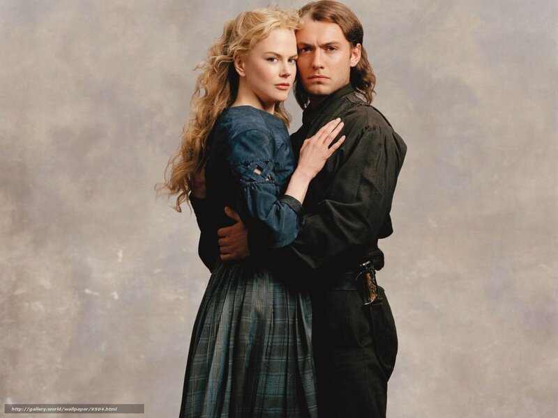Nicole Kidman and Jude Law in a scene