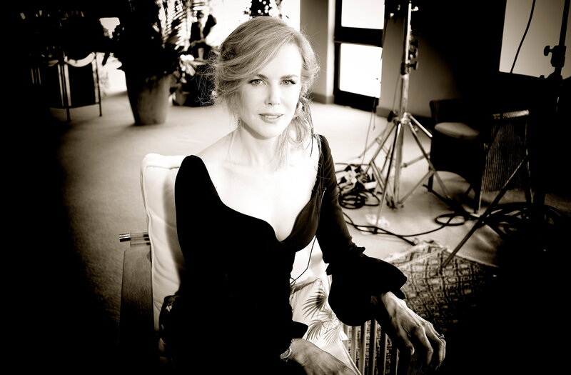 Nicole Kidman in studio portrait