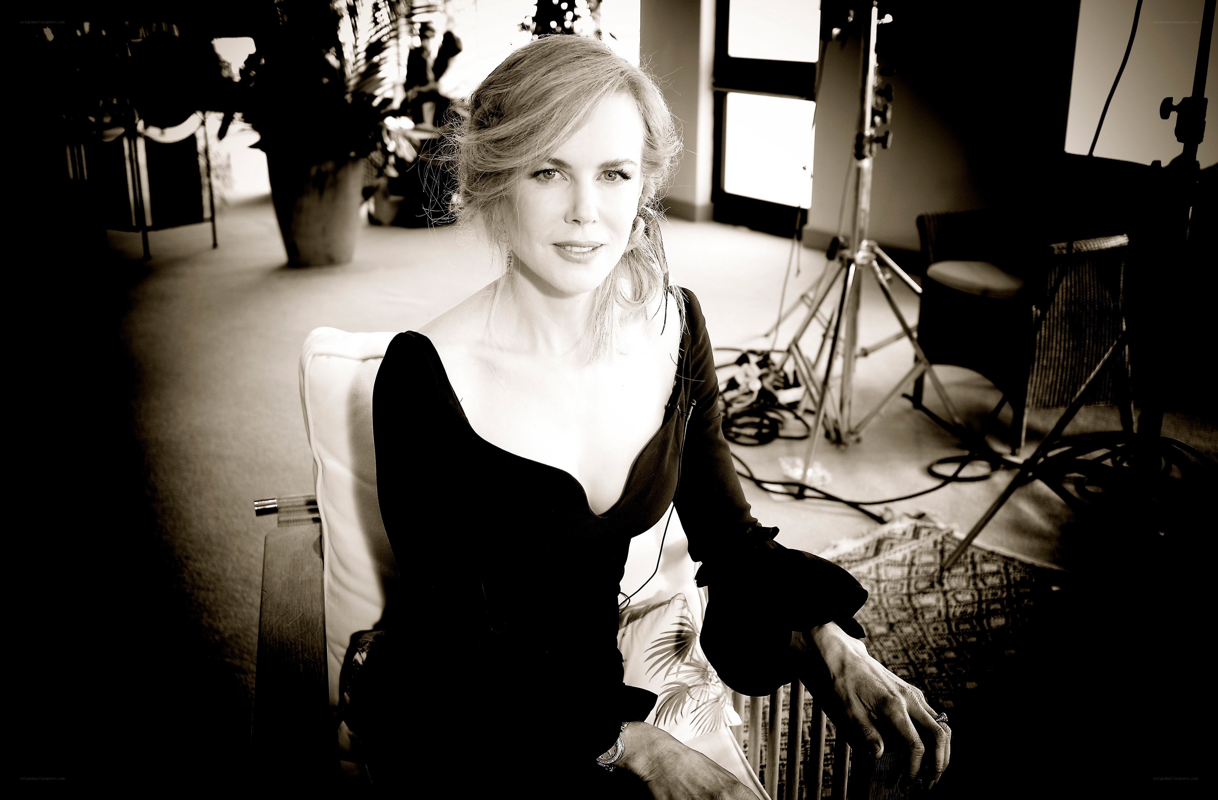 Nicole Kidman in studio portrait