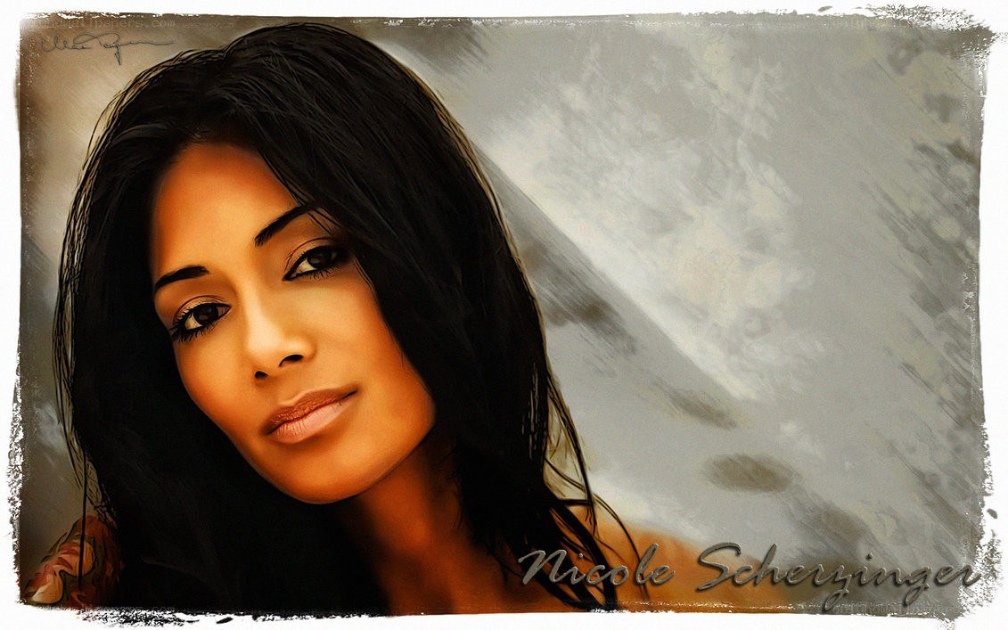 Nicole Scherzinger portrait