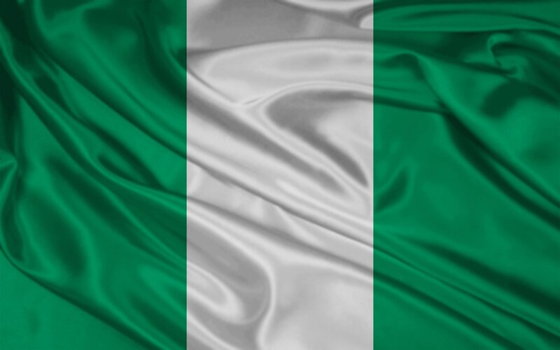 Nigerian flag fabric
