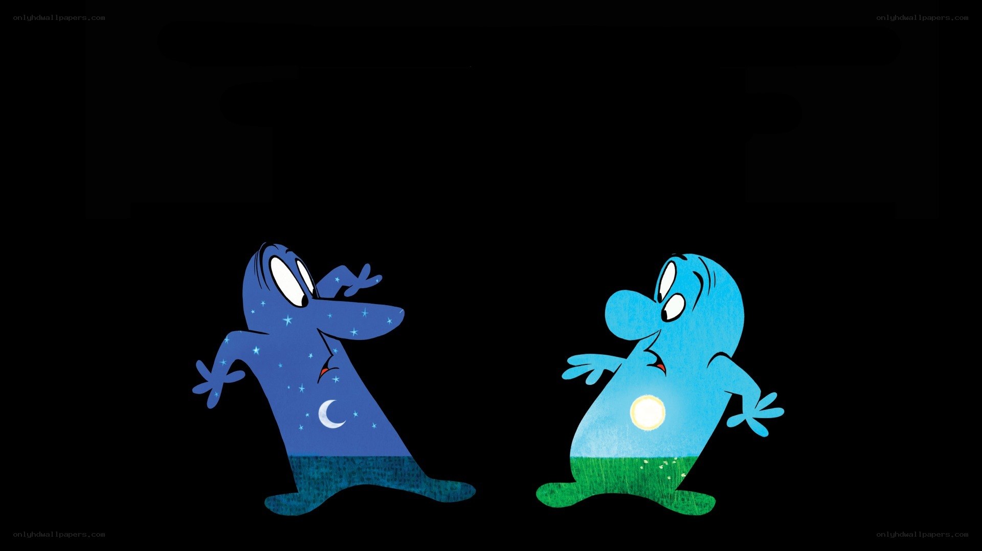 Night and day characters