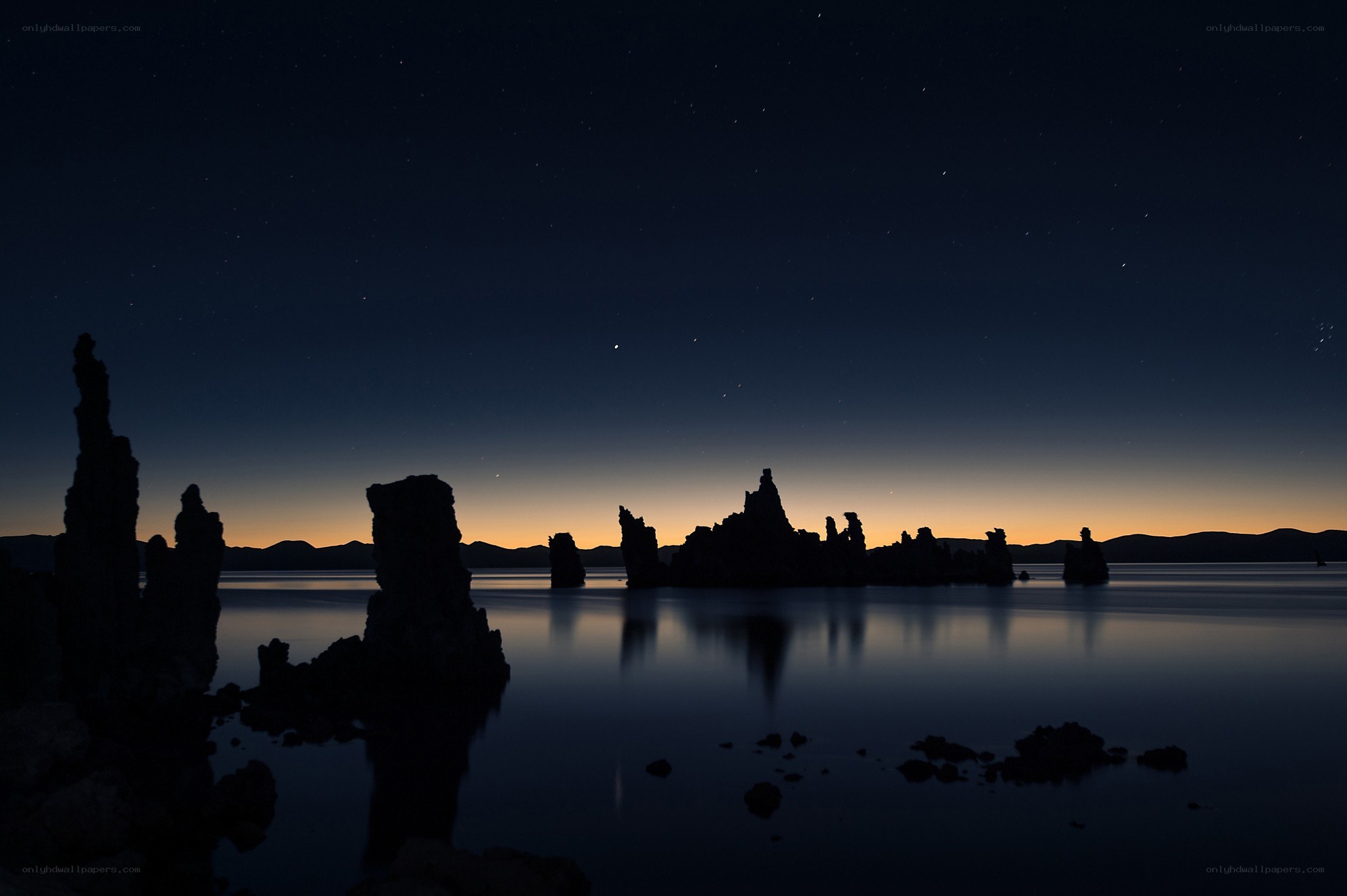 Night at Mono Lake