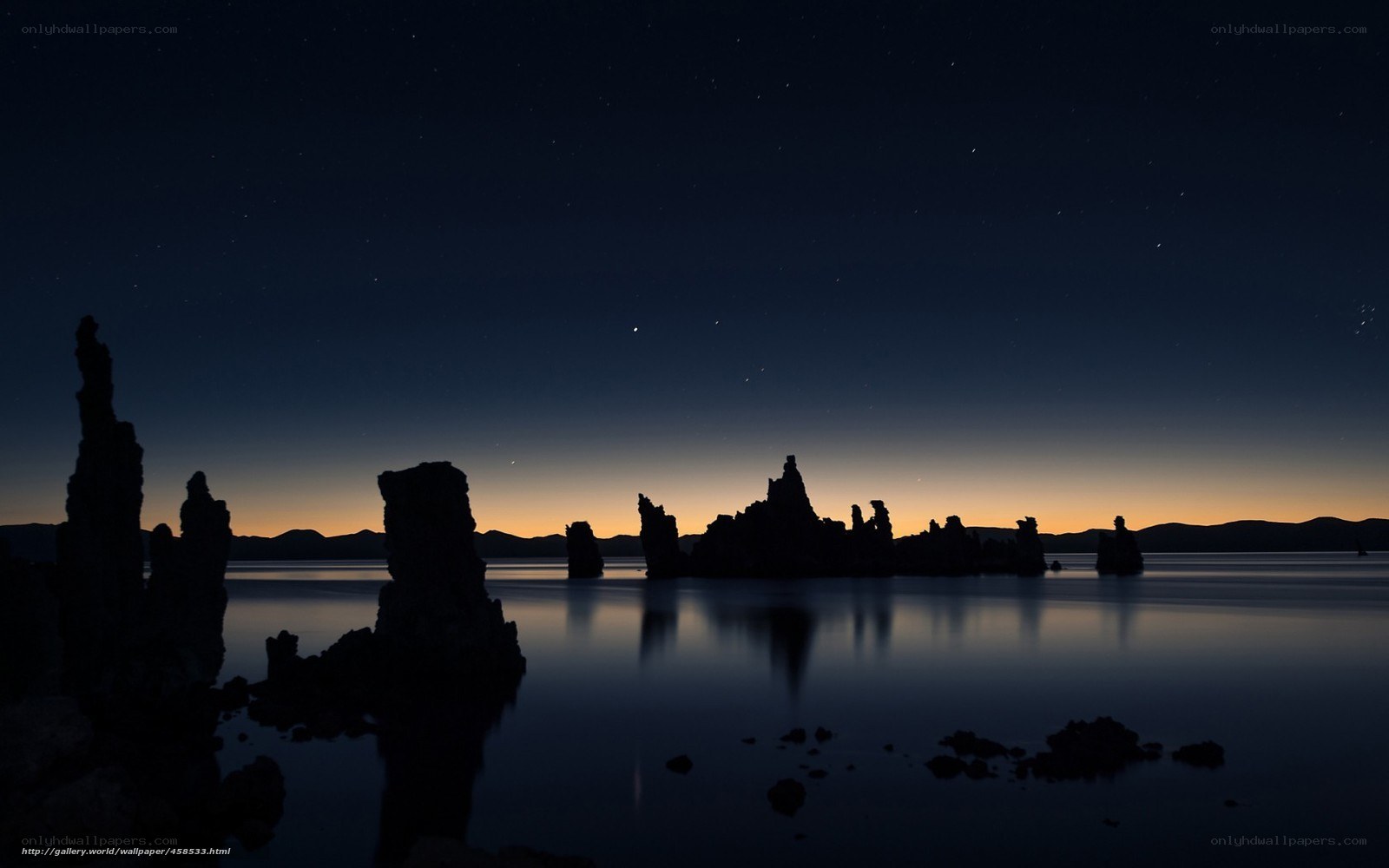 Night at Mono Lake